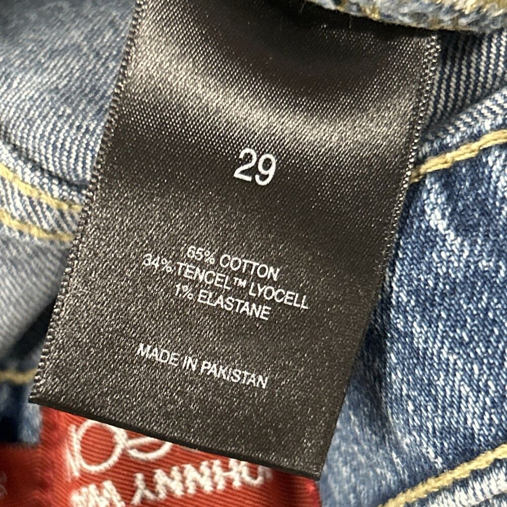 Johnny Was Sasson Jeans Womens 29 Mademoiselle Wide Leg Ankle Crop RD0624-7 New - Picture 6 of 10